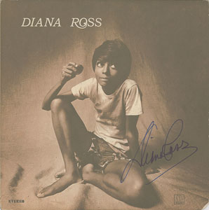 Lot #2459 Diana Ross Signed Album - Image 1