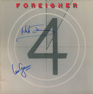 Lot #2656  Foreigner Signed Album - Image 1