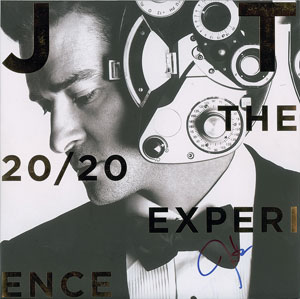 Lot #2829 Justin Timberlake Signed Album