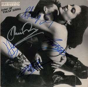 Lot #2460  Scorpions Signed Album - Image 1