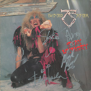 Lot #2680  Twisted Sister Signed Album