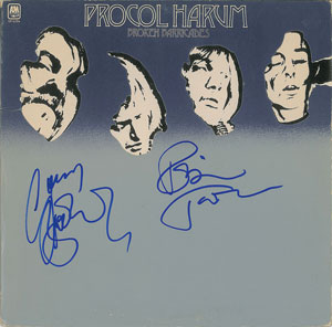 Lot #2297  Procol Harum Signed Album - Image 1