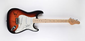 Lot #2614  Bon Jovi Signed Guitar - Image 1