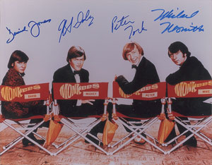 Lot #2251 The Monkees Signed Photograph