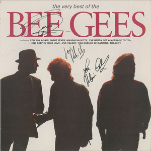 Lot #2336  Bee Gees Signed Album