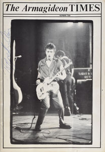 Lot #2602 The Clash Signed 1980 Armagideon Times Fanzine - Image 4