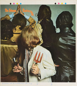 Lot #2119  Rolling Stones 1973 No Stone Unturned Artwork Proof - Image 1