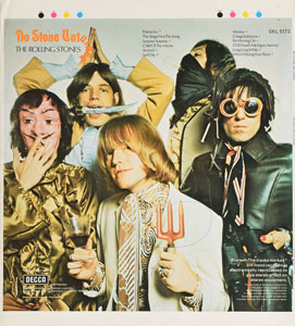 Lot #2119  Rolling Stones 1973 No Stone Unturned Artwork Proof - Image 2