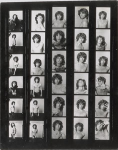 Lot #2139 Jim Morrison 1967 Joel Brodsky Contact Sheet  - Image 1