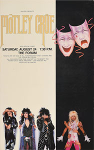 Lot #2669  Motley Crue Poster - Image 1