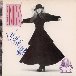 Lot #2451 Stevie Nicks Signed Album