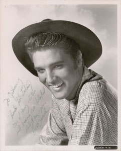 Lot #2086 Elvis Presley Signed Photograph