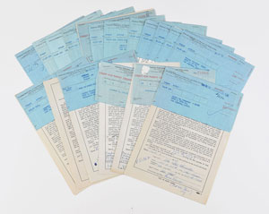 Lot #5370  Musician Contracts - Image 7