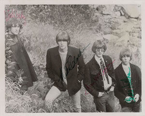 Lot #2244 The Byrds Signed Photograph