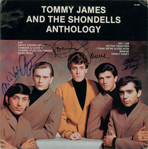 Lot #2278 Tommy James and the Shondells Signed Album - Image 1