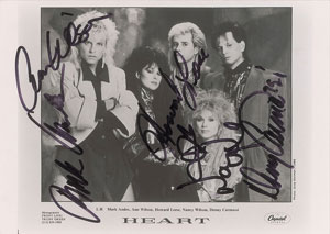 Lot #2426  Heart Signed Photograph - Image 1