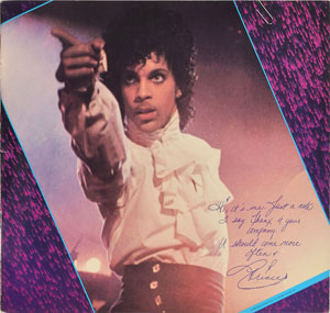 Lot #2717  Prince Original Purple Rain Tour Program - Image 2