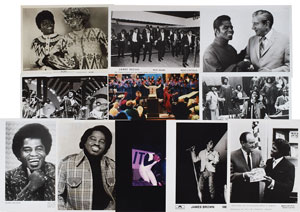 Lot #2242 James Brown Group of (11) Photographs - Image 1