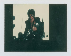 Lot #2716  Prince Original 1984 Polaroid Photograph - Image 1