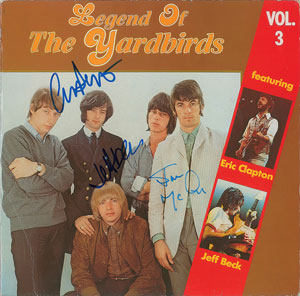 Lot #2327 The Yardbirds Signed Album - Image 1
