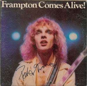 Lot #2418 Peter Frampton Signed Album - Image 1