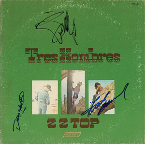 Lot #2489  ZZ Top Signed Album - Image 1