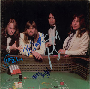 Lot #2398  Bad Company Signed Album Sleeve - Image 1