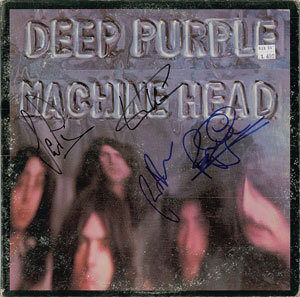 Lot #2412  Deep Purple Signed Album
