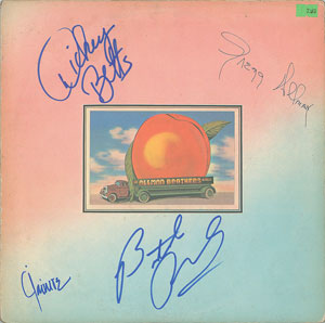 Lot #2396 The Allman Brothers Band Signed Album
