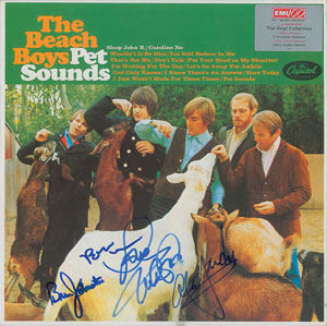 Lot #2265 The Beach Boys Signed Album - Image 1