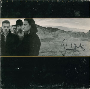 Lot #2682  U2: Bono Signed Album