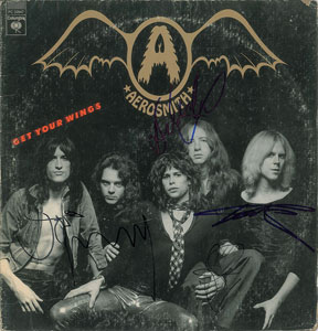 Lot #2393  Aerosmith Signed Album - Image 1