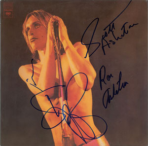 Lot #2428  Iggy Pop and the Stooges Signed Album - Image 1