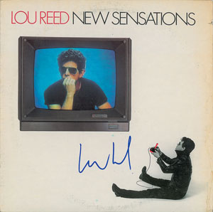 Lot #2458 Lou Reed Signed Album