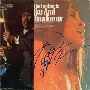 Lot #2474 Ike and Tina Turner Signed Album - Image 1