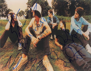 Lot #2815 The Verve Signed Photograph