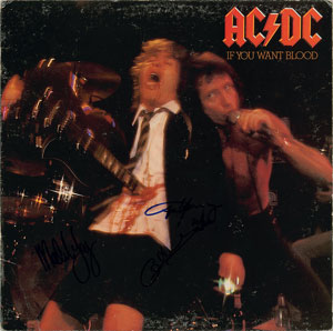 Lot #2389  AC/DC Group of (4) Signed Albums - Image 3