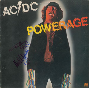 Lot #2389  AC/DC Group of (4) Signed Albums - Image 5