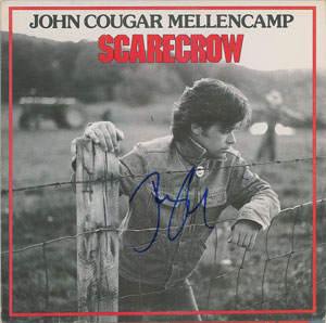 Lot #2665 John Mellencamp Pair of Signed Albums