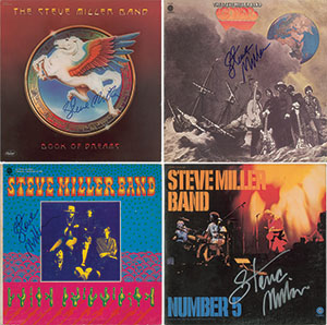 Lot #2448 Steve Miller Group of (4) Signed Albums - Image 1
