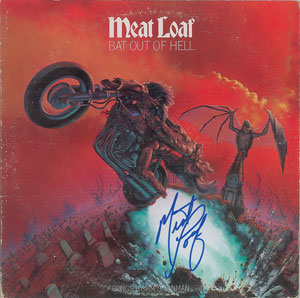 Lot #2447  Meat Loaf Signed Album