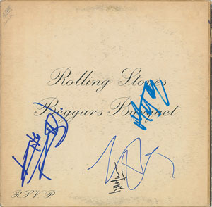 Lot #2122  Rolling Stones Signed Album - Image 1