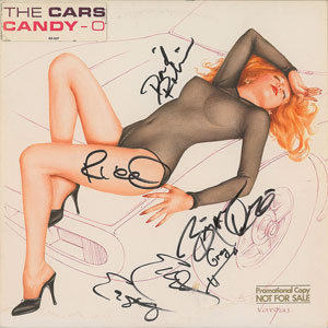 Lot #2344 The Cars Signed Album