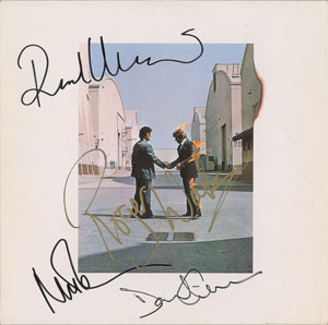 Lot #2157  Pink Floyd Signed Album