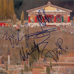 Lot #2828 The Strokes Signed Album Flat - Image 1