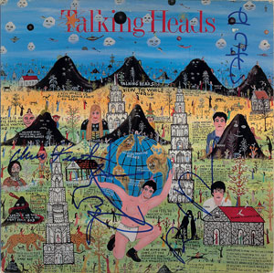 Lot #2470  Talking Heads Signed Album