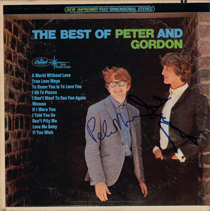 Lot #2296  Peter and Gordon Signed Album - Image 1