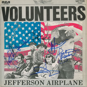 Lot #2279  Jefferson Airplane Signed Album