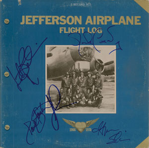 Lot #2280  Jefferson Airplane Signed Album