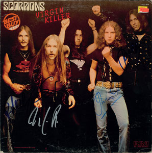 Lot #2461  Scorpions Signed Album - Image 1
